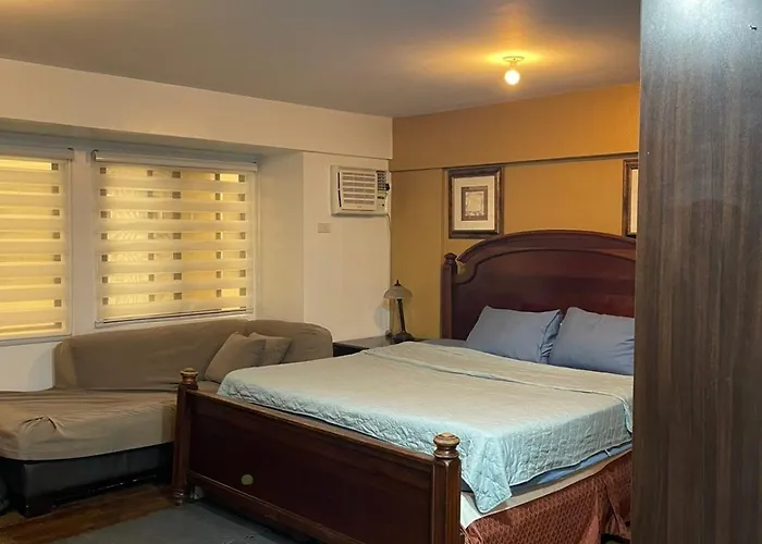 Spacious 3br With Huge Tv Near Bgc Makati Airport Apartment Manila